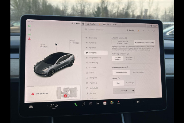 Tesla Model 3 Long Range AWD 75 kWh Trekhaak,1e Eigenaar,Autopilot,Panodak,BTW Auto,Leder,360 Camera,NL Auto,Lmv,N.A.P,APK tot 12-2025