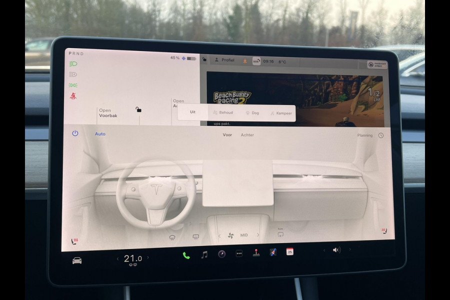 Tesla Model 3 Long Range AWD 75 kWh Trekhaak,1e Eigenaar,Autopilot,Panodak,BTW Auto,Leder,360 Camera,NL Auto,Lmv,N.A.P,APK tot 12-2025