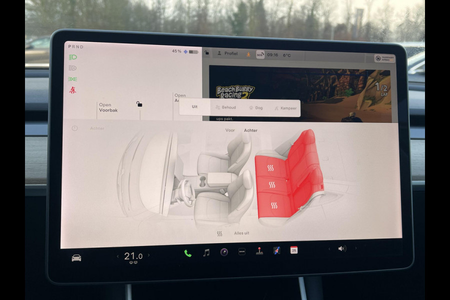 Tesla Model 3 Long Range AWD 75 kWh Trekhaak,1e Eigenaar,Autopilot,Panodak,BTW Auto,Leder,360 Camera,NL Auto,Lmv,N.A.P,APK tot 12-2025