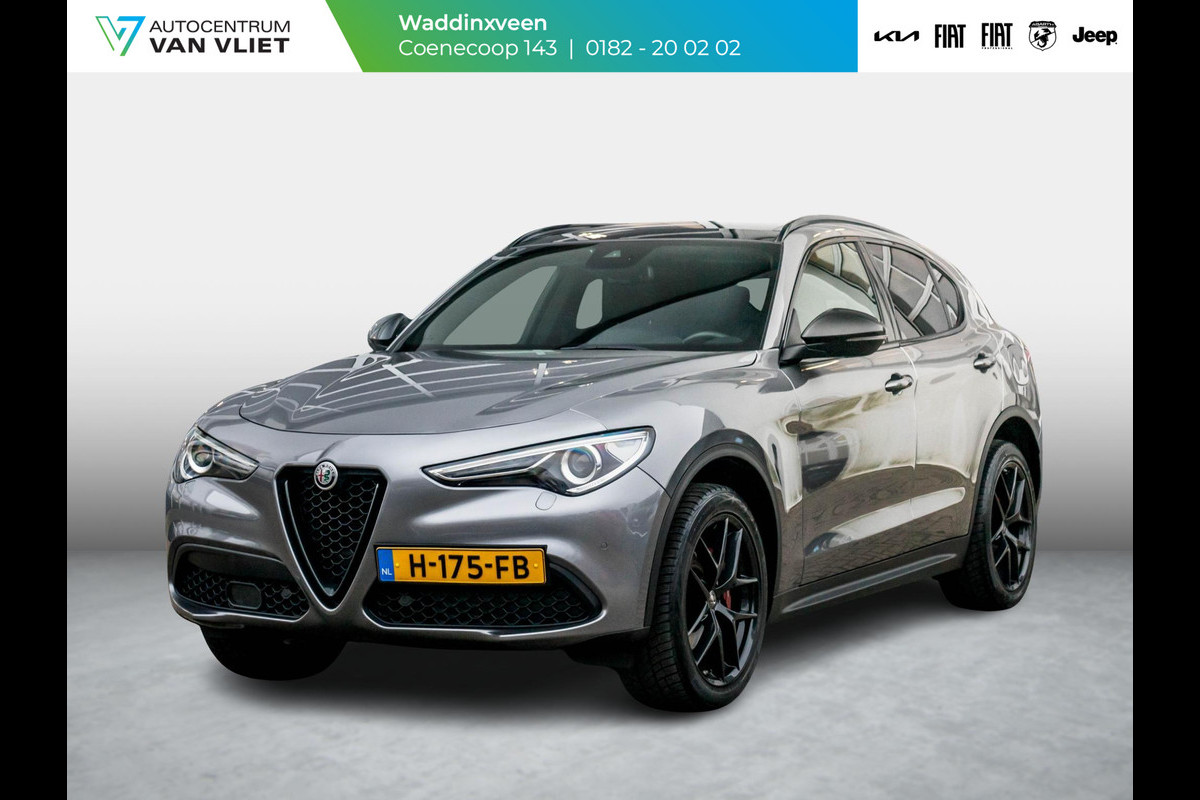 Alfa Romeo Stelvio 2.0 T AWD B-Tech | Schuif/Kanteldak | Convenience Pack | Handsfree A-Klep | Driver Assist. Pack | Dashboard Leder