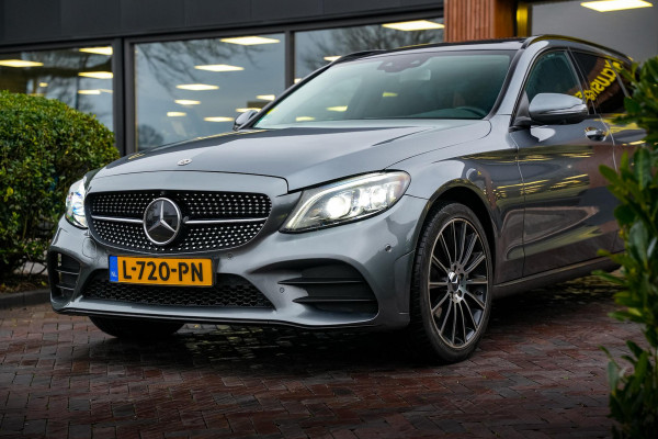 Mercedes-Benz C-Klasse Estate 300 d 4MATIC Premium Plus Pack Panodak Burmester Memory Ambient Virtual ACC Trekhaak Leer