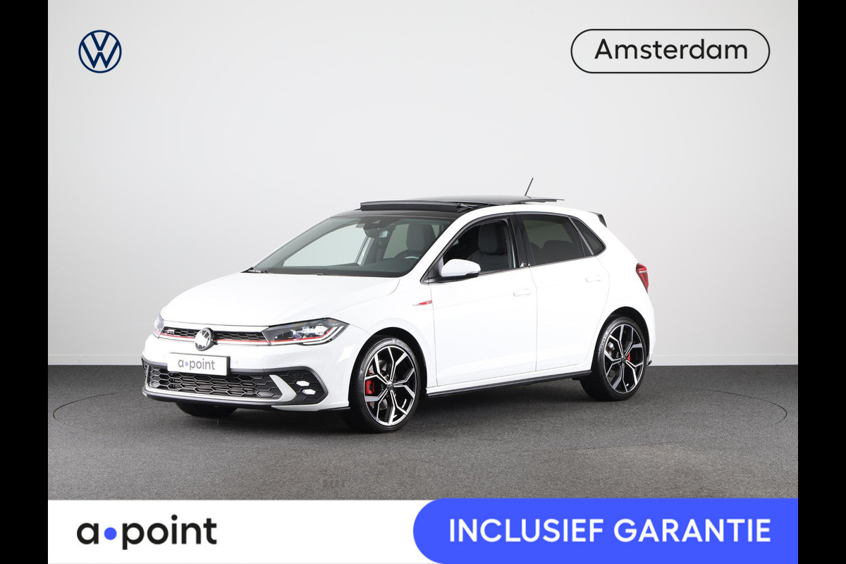 Volkswagen Polo 2.0 TSI GTI 207 pk Automaat (DSG) | Verlengde garantie | Navigatie via App | Panoramadak | Parkeersensoren | Achteruitrijcamera | Stoelverwarming |