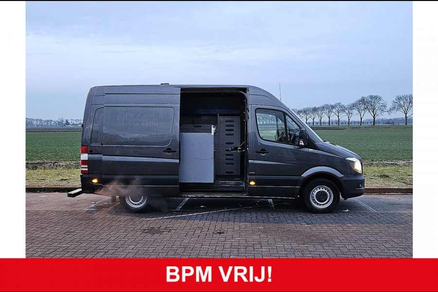 Mercedes-Benz Sprinter 316 CDI L2H2, aut, airco, navi, 3.5 trekhaak, camera, cruise, NAP, Euro6!