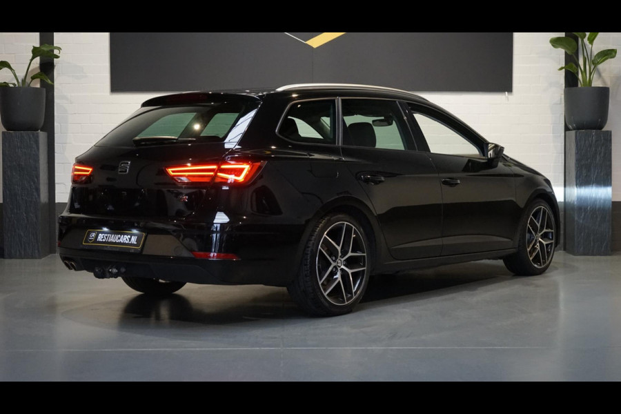 Seat León ST 2.0 TSI FR AUTOMAAT-ACC-AMBIANCE-BEATS-CAMERA-CARPLAY-LED-MODE-NAVIGATIE-TREKHAAK-VIRTUEEL