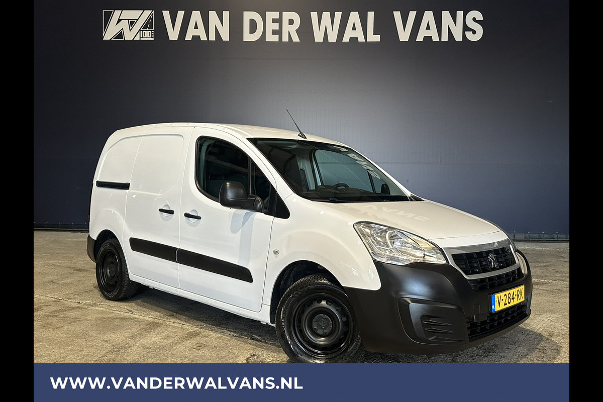 Peugeot Partner 1.6 BlueHDi 100pk **BPM VRIJ voor de Ondernemer** L1H1 Euro6 Airco | Navigatie Cruisecontrol, Apple Carplay, Trekhaak