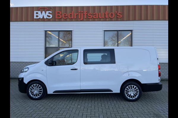 Opel Vivaro 2.0 CDTI 150pk L3H1 / DC 5 persoons / BPM vrij / vaste prijs rijklaar € 19.950 ex btw / lease vanaf € 366 / airco / cruise / stoelverwarming / pdc voor en achter !