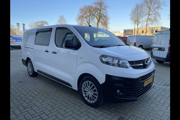 Opel Vivaro 2.0 CDTI 150pk L3H1 / DC 5 persoons / BPM vrij / vaste prijs rijklaar € 19.950 ex btw / lease vanaf € 366 / airco / cruise / stoelverwarming / pdc voor en achter !