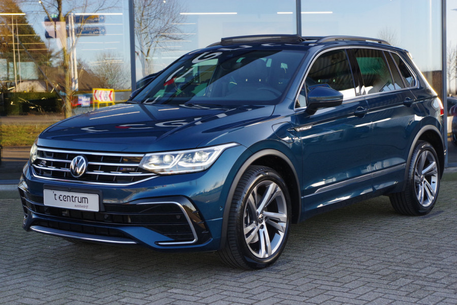 Volkswagen Tiguan 1.4 TSI eHybrid 245 PK R-Line BNS+ PHEV, Panoramadak, Leder, IQ-Light, Memory