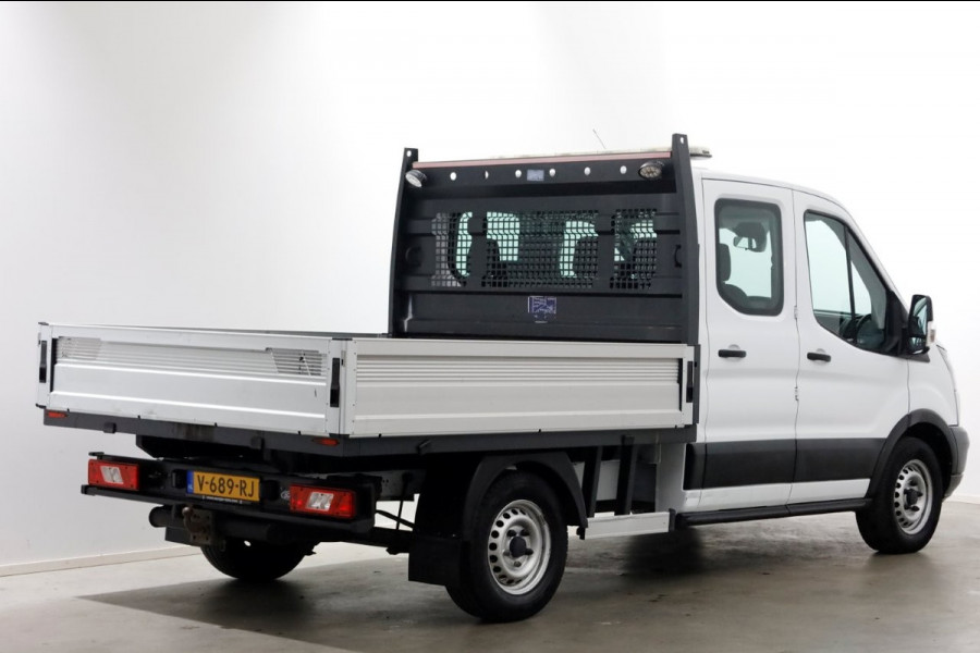 Ford Transit 350 2.0 TDCI 130pk E6 L2H1 D.C. Open laadbak Airco/Navi 08-2018