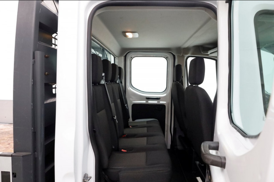 Ford Transit 350 2.0 TDCI 130pk E6 L2H1 D.C. Open laadbak Airco/Navi 08-2018