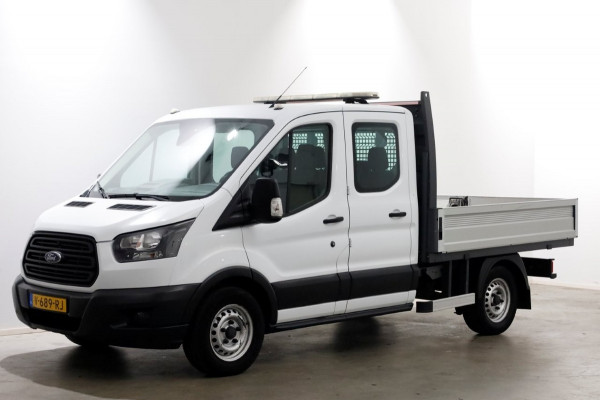 Ford Transit 350 2.0 TDCI 130pk E6 L2H1 D.C. Open laadbak Airco/Navi 08-2018