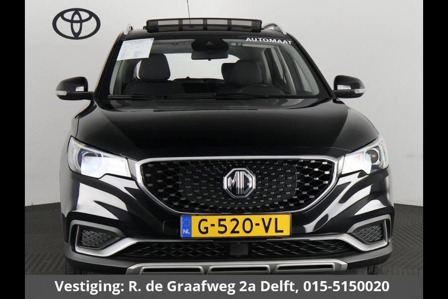 MG ZS EV Luxury 45 kWh BIJNA 2020 | 200 km actieradius | Leder | Schuif-/Kanteldak |