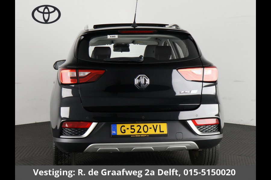 MG ZS EV Luxury 45 kWh BIJNA 2020 | 200 km actieradius | Leder | Schuif-/Kanteldak |