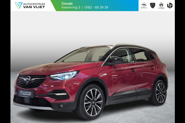 Opel Grandland X 1.6 Turbo Hybrid Ultimate Automaat | Navigatie | Stoelverwarming | Kofferklep elektrisch | Keyless Entry | Apple carplay/Android Auto |