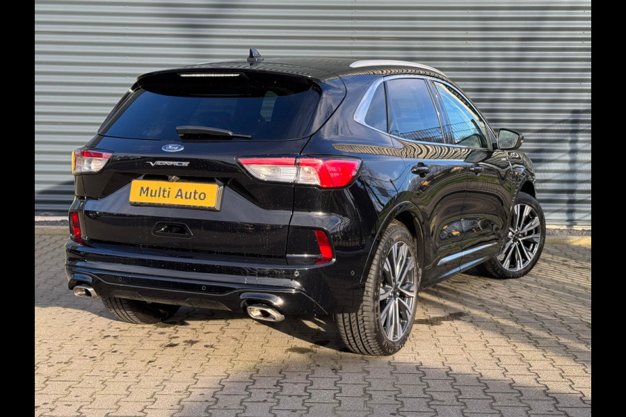 Ford Kuga 2.5 PHEV Vignale Plug In Hybrid 1500kg Trekgewicht PHEV | Panoramadak | Adaptive Cruise | Trekhaak | Lederen Sportstoelen Memory  | Head Up | 360 Camera | Stuurverwarming | Keyless |