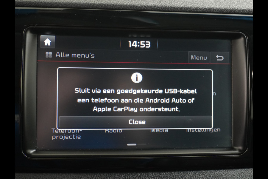 Kia Niro 1.6GDi PHEV Hybride Autom6. 141PK Leder Trekhaak Cruise control adaptief Apple Carplay Android Auto Keyless Navi Ecc Camera Pdc  Stoel verwarming/ventilatie Bluetooth Subwoofer Verwarmbare Voorruit Led Licht/Regensensor Spoorassistent Business Line Zeer compleet!