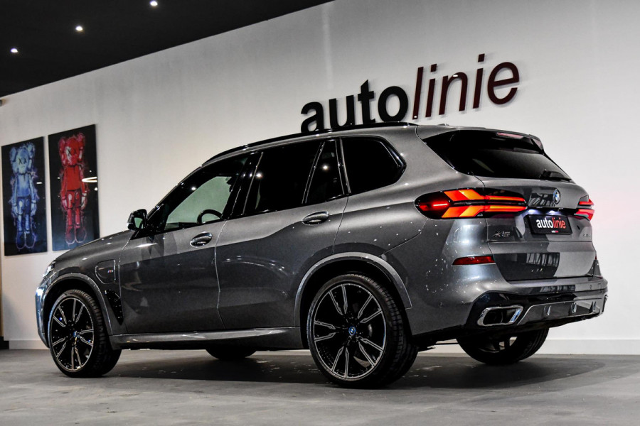 BMW X5 XDrive50e M-Sport Facelift. Pano, Luchtv, Aero, Trekh, Keyless, Hifi, 22'', Camera, Sfeer!