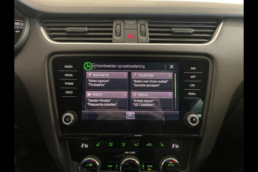 Škoda Octavia Combi 1.6 TDI Greentech Ambition Business AIRCO NAVI CRUISE APPLE CARPLAY STOELVERW VELGEN PRIVACYGL ZEER NETTE AUTO