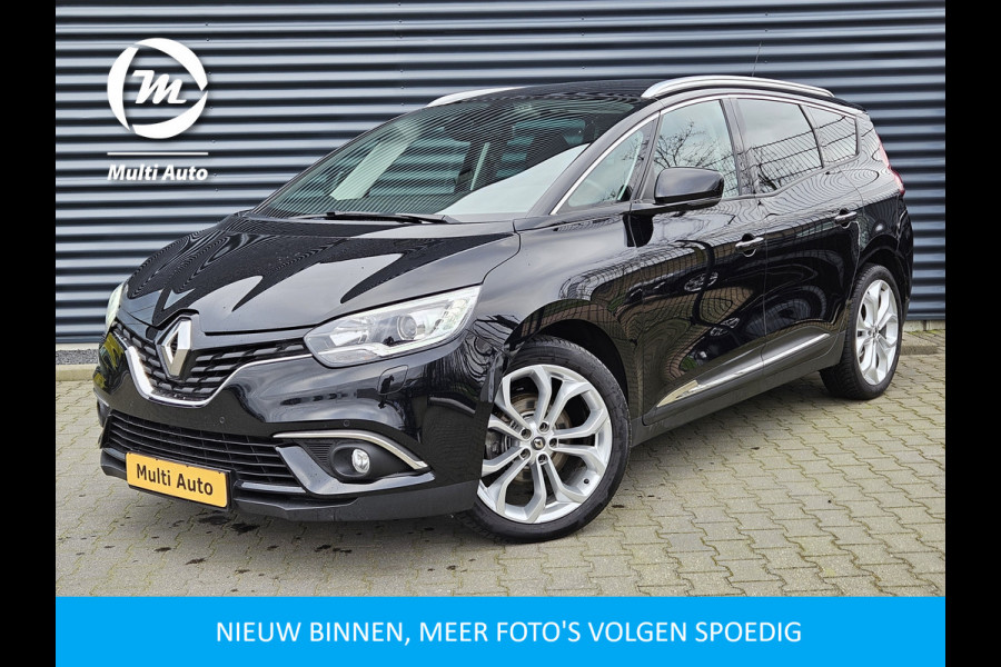 Renault Grand Scénic 1.3 TCe Intens 7 Persoons 160pk Automaat Dealer O.H | Sportstoelen verwarmd | Apple Carplay | Navi Full Map | DAB | Laneassist | 20 "L.M |