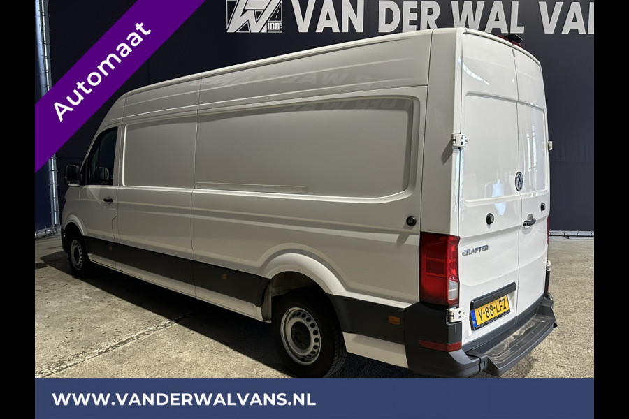 Volkswagen Crafter 2.0 TDI 141pk Automaat L4H3 L3H2 Euro6 Airco | Camera | Apple Carplay | Cruisecontrol Android Auto, Stoelverwarming, Bijrijdersbank, 3000kg trekvermogen