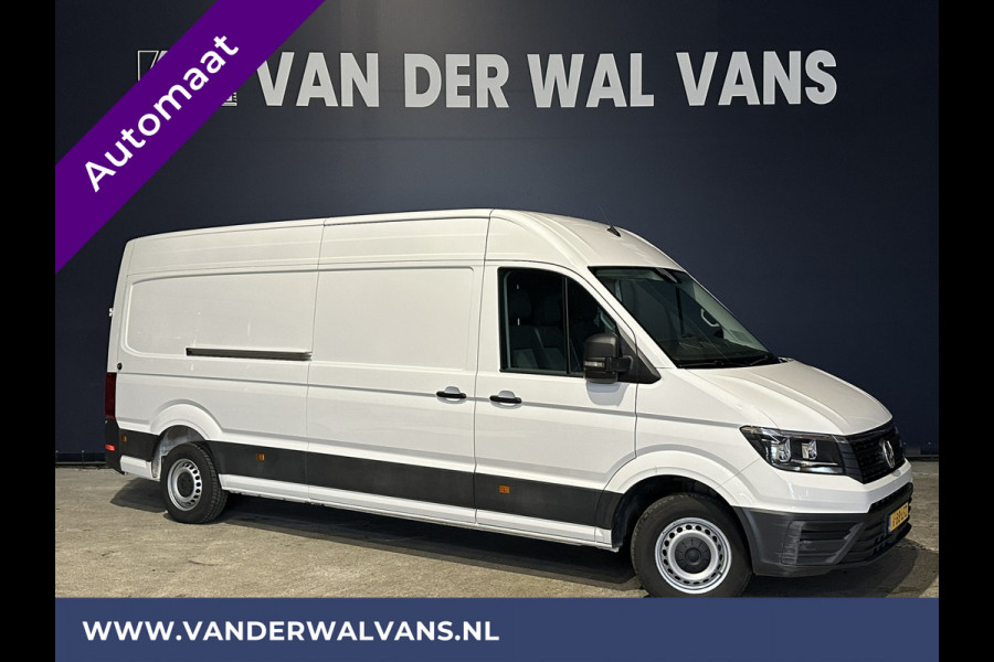 Volkswagen Crafter 2.0 TDI 141pk Automaat L4H3 L3H2 Euro6 Airco | Camera | Apple Carplay | Cruisecontrol Android Auto, Stoelverwarming, Bijrijdersbank, 3000kg trekvermogen