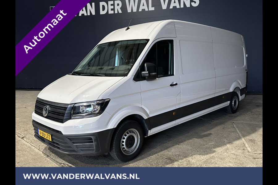 Volkswagen Crafter 2.0 TDI 141pk Automaat L4H3 L3H2 Euro6 Airco | Camera | Apple Carplay | Cruisecontrol Android Auto, Stoelverwarming, Bijrijdersbank, 3000kg trekvermogen