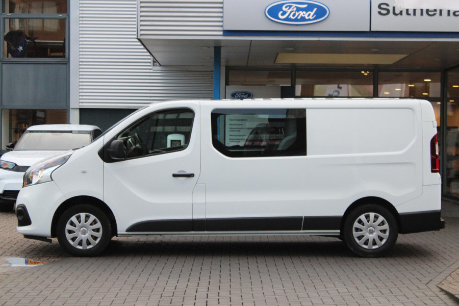 Renault Trafic 1.6 dCi T29 L2H1 DC Luxe | 145pk | Dubbele Cabine | Trekhaak | Cruise Control | Navigatie |