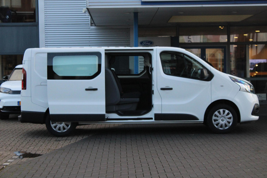 Renault Trafic 1.6 dCi T29 L2H1 DC Luxe | 145pk | Dubbele Cabine | Trekhaak | Cruise Control | Navigatie |