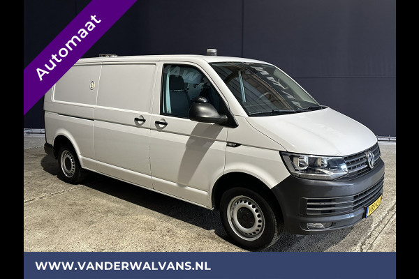 Volkswagen Transporter 2.0 TDI 150pk Automaat L2H1 Euro6 Airco | 2x zijdeur | Omvormer | Camera | Navigatie Apple Carplay, Android Auto, Cruisecontrol, Trekhaak, Parkeersensoren, Achterklep