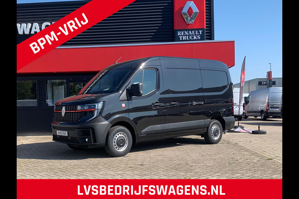 Renault Master T35 2.0 dCi 150 PK L2H2 Dubbele schuifdeur, Nieuw model, Camera, Trekhaak, Apple carplay