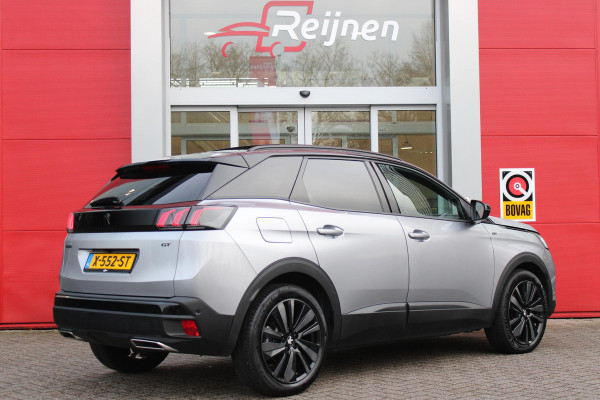 Peugeot 3008 1.2 Hybrid 136PK AUTOMAAT GT PACK BUSINESS | PANORAMISCH SCHUIF/KANTELDAK | FOCAL AUDIO SYSTEM | ELEKTRISCH VERSTELBARE VOORSTOEL MET GEHEUGENFUNCTIE | FULL LED KOPLAMPEN | DODEHOEK DETECTIE | STOEL VERWARMING | MASSAGE STOELEN | ELEKTRISCH BEDIENBARE ACHTERKLEP | ADAPTIVE CRUISE CONTROL | 360° CAMERA | BLACK PACK | KEYLESS ENTRY | NAVIGATIE | KEYLESS ENTRY/START | APPLE CARPLAY/ANDROID AUTO |