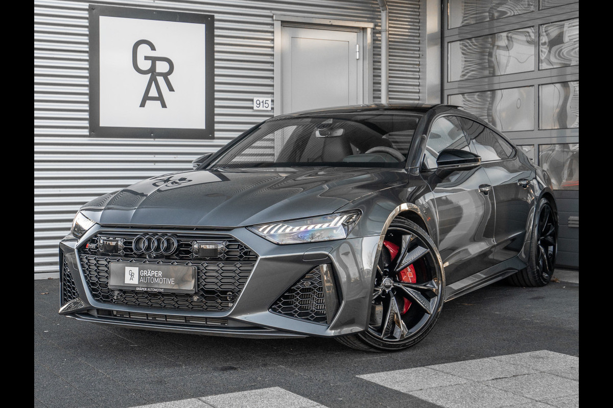 Audi RS7 Sportback 4.0 TFSI quattro | Keramisch | Carbon | B&O 3D | Nachtzicht