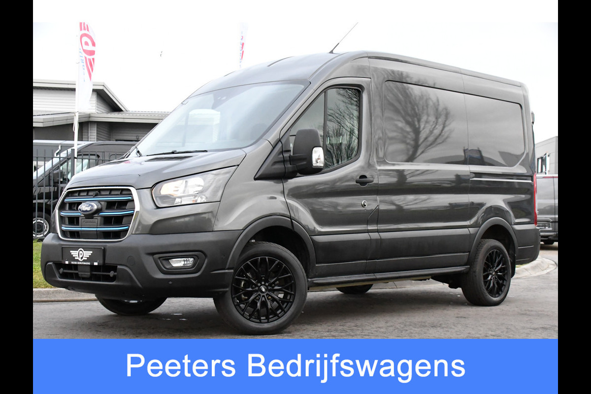 Ford E-Transit 350 L2H2 68 kWh PB Edition Adaptieve cruise, Camera, Carplay, Multimedia, 184PK, Stoelverwarming, BOM VOL!