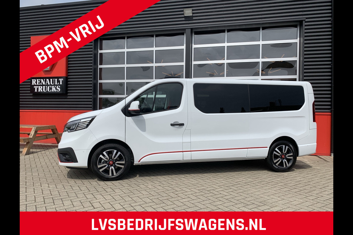 Renault Trafic Exclusive T30 2.0 dCi 170 PK L2H1 DC Automaat, Dubbele cabine, 6 persoons, 17 inch velgen