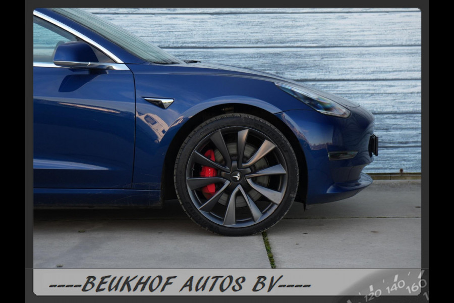 Tesla Model 3 Performance AWD 75 kWh 20inch 462Pk Full Fsd