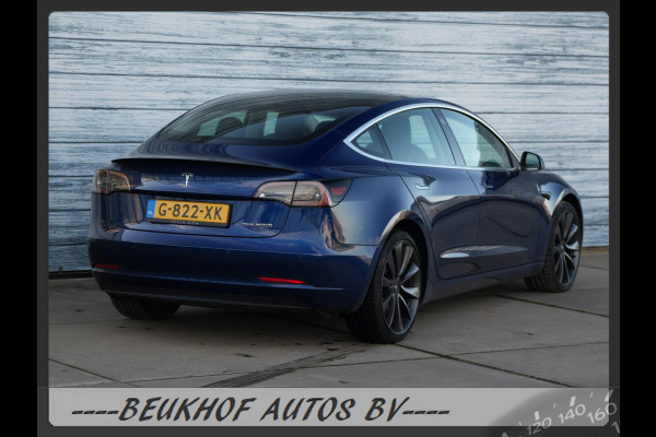 Tesla Model 3 Performance AWD 75 kWh 20inch 462Pk Full Fsd