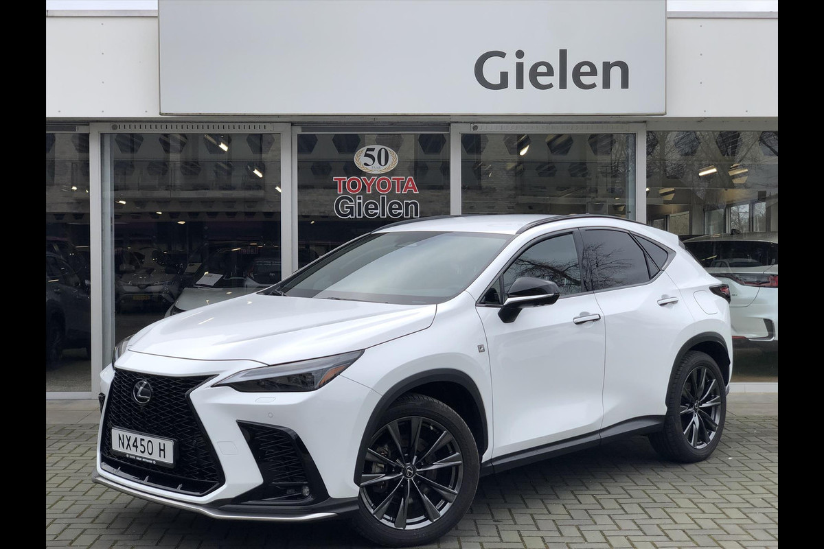 Lexus NX 450h+ AWD F Sport Line | Head up display, 360 camera, Groot scherm, Stoelventilatie, Stuurverwarming, Geheugenfunctie