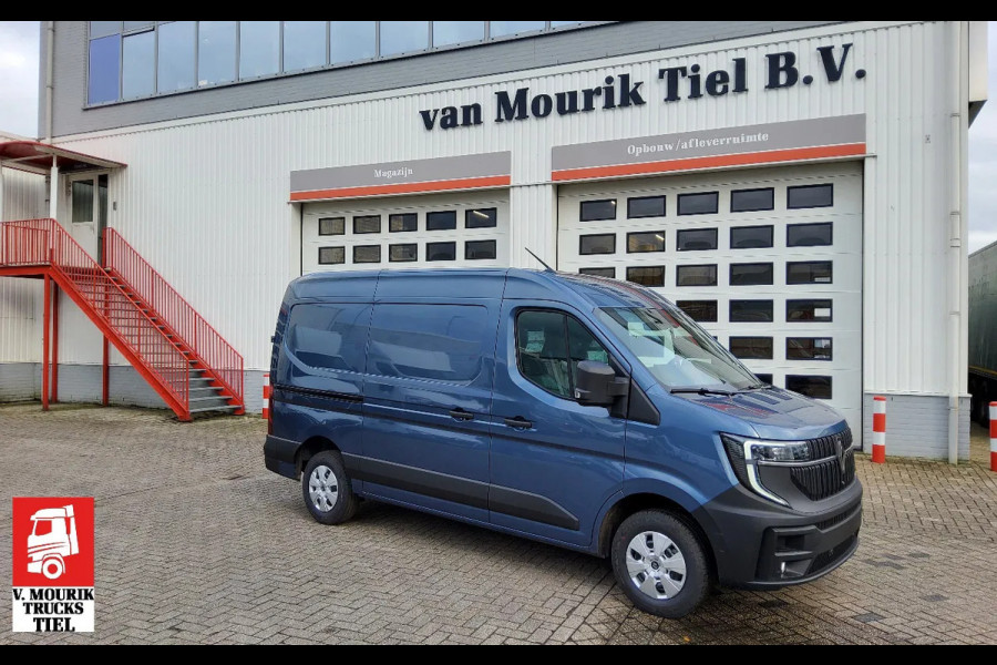 Renault Master 170.35 EURO 6 L2H2 - 2x ZIJSCHUIFDEUR - BLAUW-GRIJS METALLIC - BPM VRIJ!