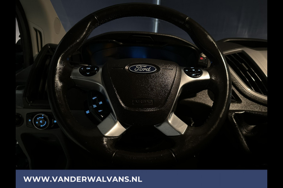 Ford Transit 2.0 TDCI L2H2 Euro6 Airco | Imperiaal | Trap | Cruisecontrol | Trekhaak | Parkeersensoren Bijrijdersbank