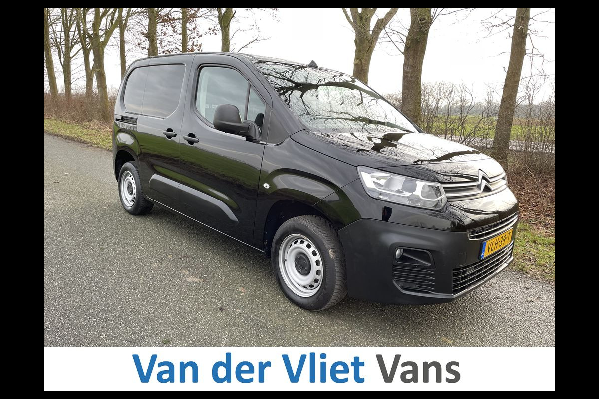 Citroën Berlingo 1.5 BlueHDI E6 3-Zits BPM Vrij! Lease €248 p/m, Airco, PDC, Carplay, Onderhouds historie aanwezig