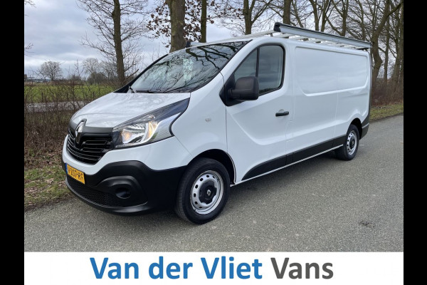 Renault Trafic 1.6 dCi 122pk E6 L2 Comfort BPM Vrij! Lease €239 p/m, Airco, PDC, Imperiaal, Trekhaak, Volledig onderhoudshistorie aanwezig