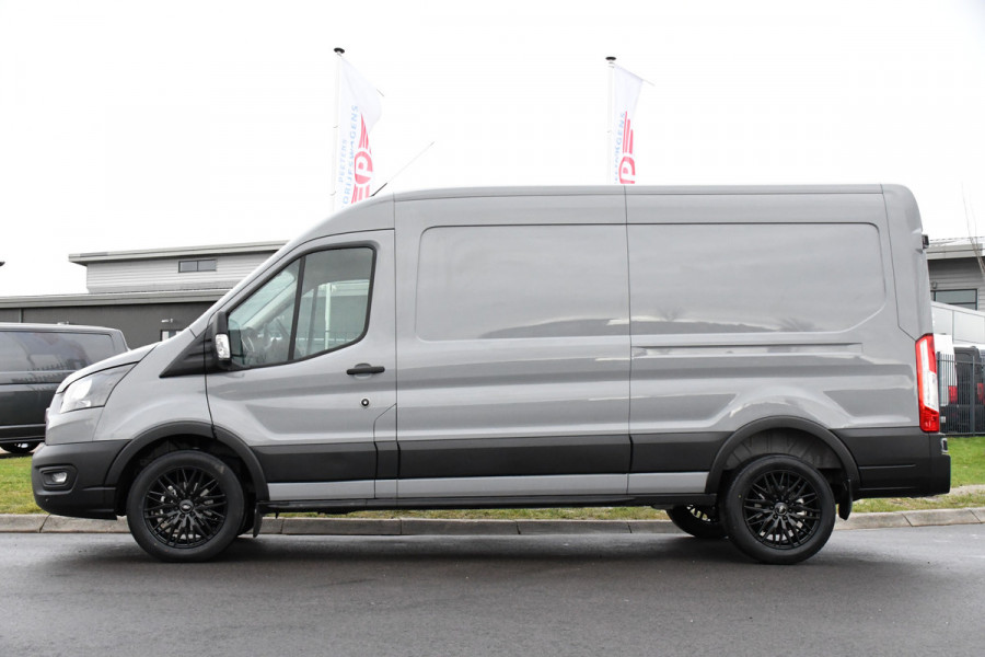 Ford Transit 350 2.0 TDCI L3H2 Raptor Edition Camera, Cruise, Carplay, Automaat, 130PK, Sensoren, Multimedia, UNIEK!