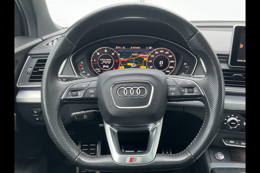 Audi Q5 3.0 TDI 286pk Quattro Sport S Line Black Edition Pano Leer Virtual-Cockpit Bommetje!