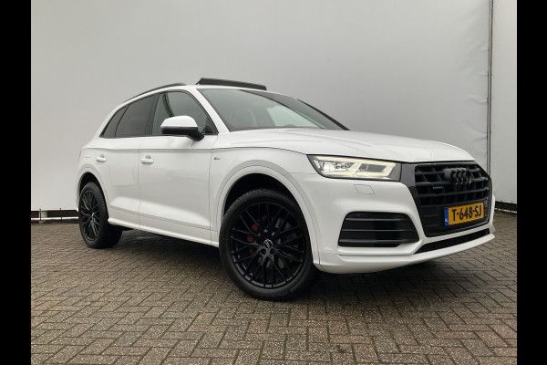 Audi Q5 3.0 TDI 286pk Quattro Sport S Line Black Edition Pano Leer Virtual-Cockpit Bommetje!