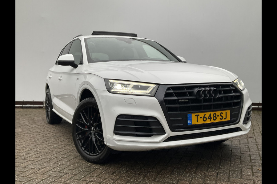 Audi Q5 3.0 TDI 286pk Quattro Sport S Line Black Edition Pano Leer Virtual-Cockpit Bommetje!