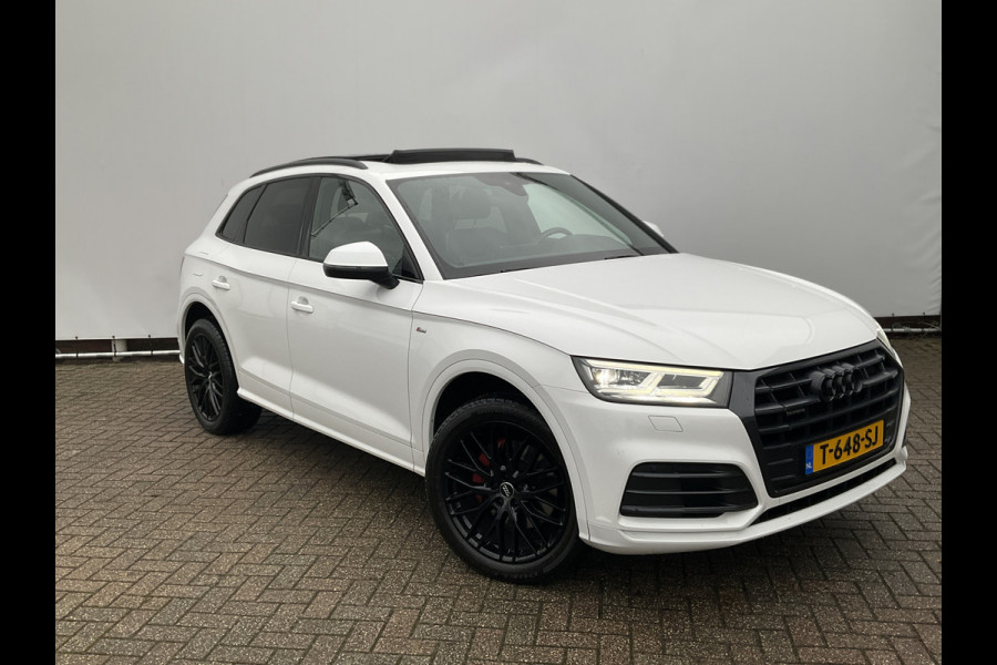 Audi Q5 3.0 TDI 286pk Quattro Sport S Line Black Edition Pano Leer Virtual-Cockpit Bommetje!