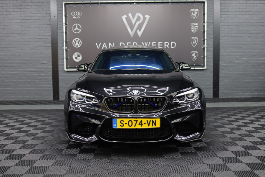 BMW 2 Serie Coupé M2 DCT | CS Stoelen | CS Stuur | Carbon parts | Target Blue eye en Laser Track Flare tegen meerprijs €2.750,00 |