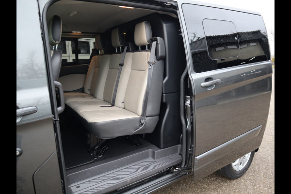 Ford Transit Custom 2.0 TDCI 170pk Euro 6 Automaat L2 DC 5 pers. - Schuifdr L+R - Camera - Leer