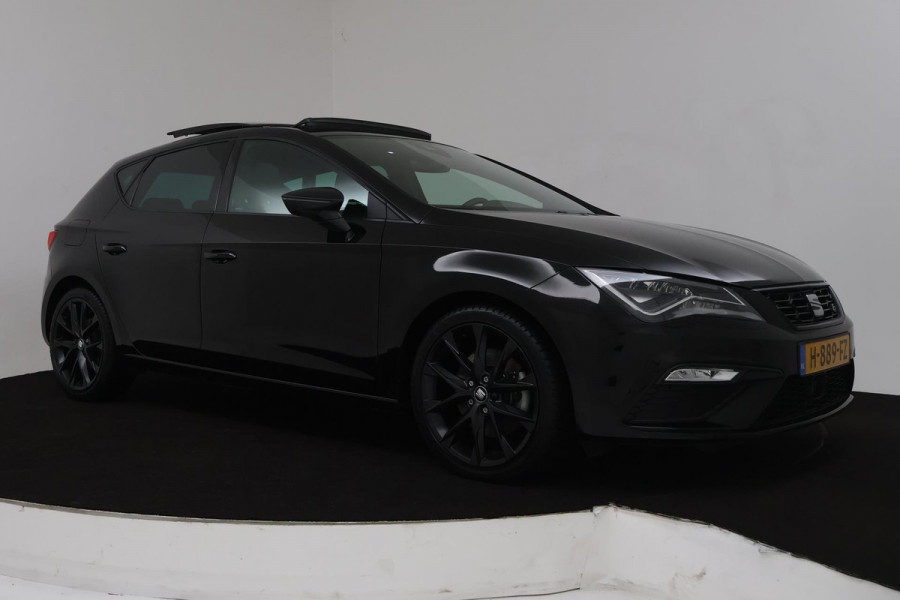 Seat Leon 1.5 TSI FR Ultimate Edition Black Automaat (VIRTUAL, PANODAK, CAMERA, NAVI, PDC, ADAPTIVE, NL-AUTO, GOED ONDERHOUDEN)