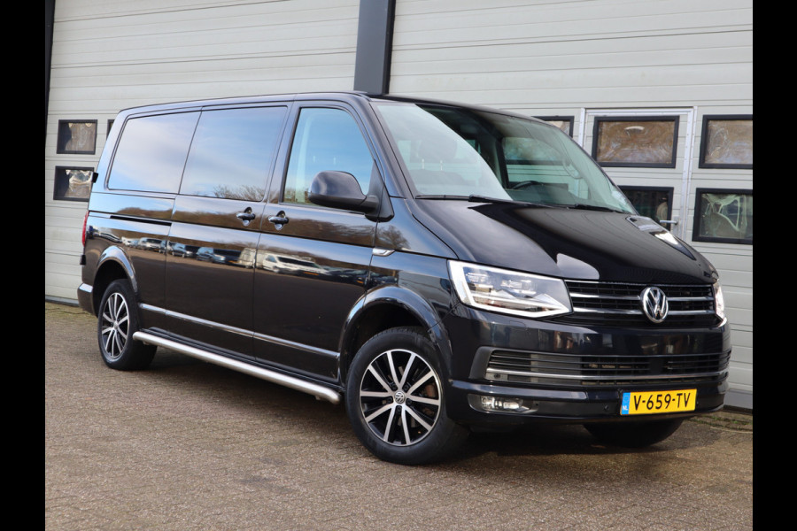 Volkswagen Transporter 2.0 TDI 150pk Euro 6 Automaat L2 Lang DC 5 Pers. - 2x Schuifdr - Navi - Trekhaak